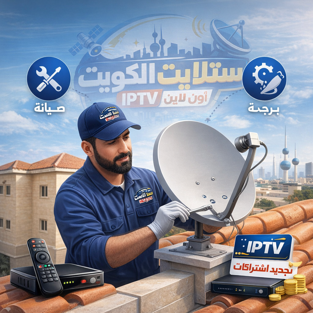 فني ستلايت على سطح م